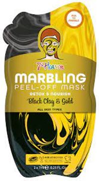 Picture of 7TH HEAVEN BLACK CLAY & GOLD PEEL OFF MASK